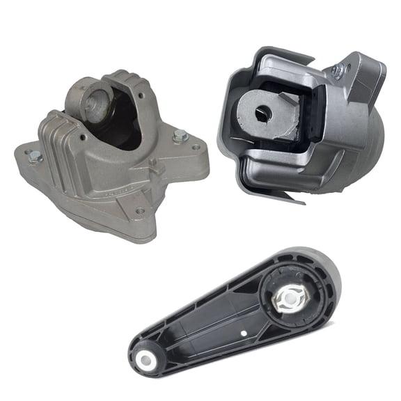 CF Advance Compatible with Porsche Macan Front Left and Right Engine Motor Mount Set 3Pcs 4010115 4010116 MK239 2015