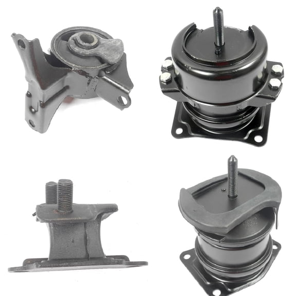CF Advance For 00-03 Acura CL TL 3.2L FWD Automatic Engine Motor & Transmission Mount Set 4PCS 2000 2001 2002 2003 4519 6552 4507 6579