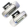thumbnail image 1 of CF Advance For 00-04 Toyota Avalon 3.0L V6 Outside Door Handle Rear Pair Set 2PCS 1F7 Silver 2000 2001 2002 2003 2004, 1 of 1