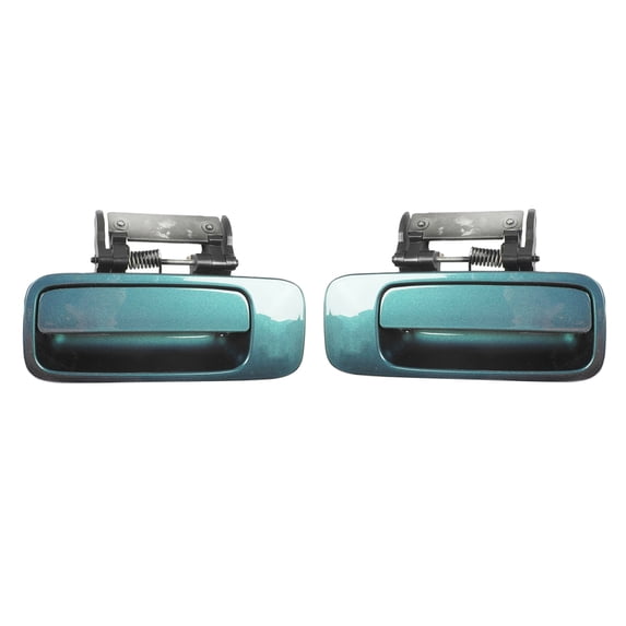 CF Advance For 00-04 Toyota Avalon Rear Left and Right Outside Door Handle Set of 2PCS 6S7 Aspen Green Pearl 2000 2001 2002 2003 2004