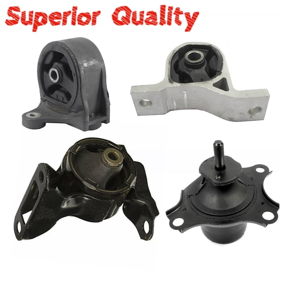 CF Advance For 01-05 Honda Civic 1.7L Engine Motor and Automatic CVT Transmission Mount New 4539 6588 6595 65005 2001 2002 2003 2004 2005