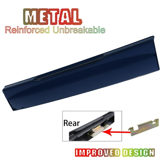 CF Advance For 02-05 Ford Explorer Rear Tailgate License Plate Shield Handle Metal Bracket DX Dark Blue Pearl 2002 2003 2004 2005