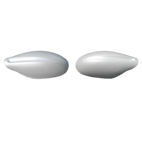 CF Advance For 02-06 Nissan Altima Left and Right Mirror Cover Cap Pair Set of 2PCS QX3 Satin White Pearl 2002 2003 2004 2005 2006