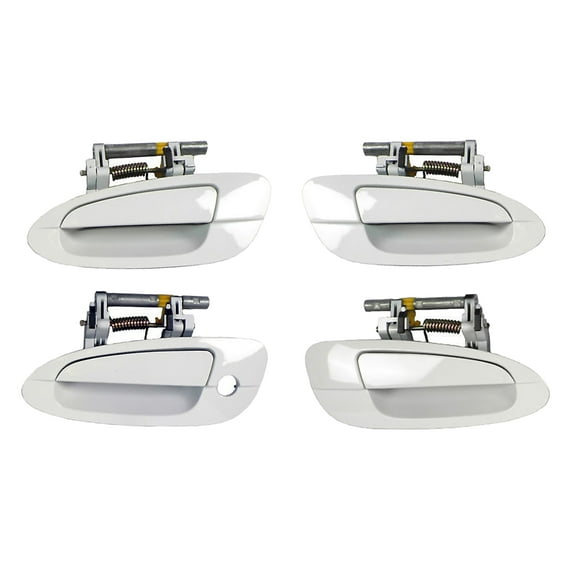 CF Advance For 02-06 Nissan Altima QM1 Cloud White Set 4PCS Outside Door Handle 2002 2003 2004 2005 2006
