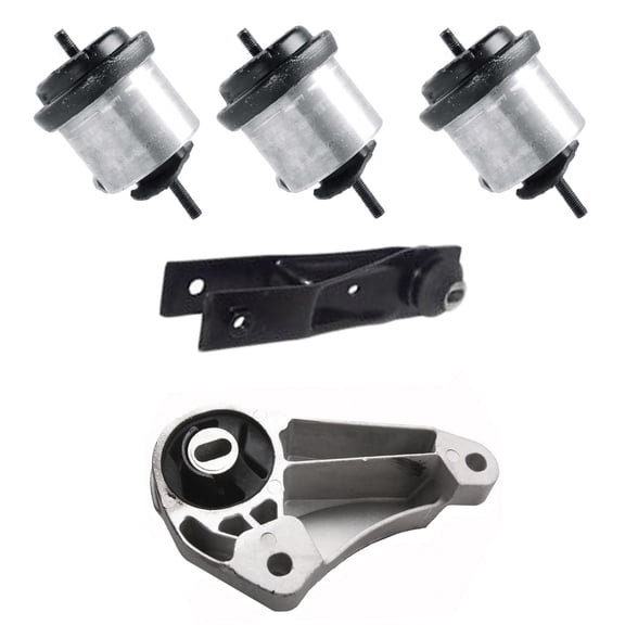 CF Advance For 07-08 GMC Acadia Saturn Outlook 3.6L Engine Motor and Transmission Mount Set of 5PCS 2007 2008 5499x3 5426 5428
