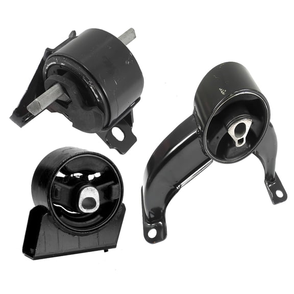 CF Advance For 11-12 Chrysler 200 Dodge Avenger 3.6L Engine Motor and Automatic Transmission Mount Set of 3PCS A5551 A5543 A5465 2011 2012