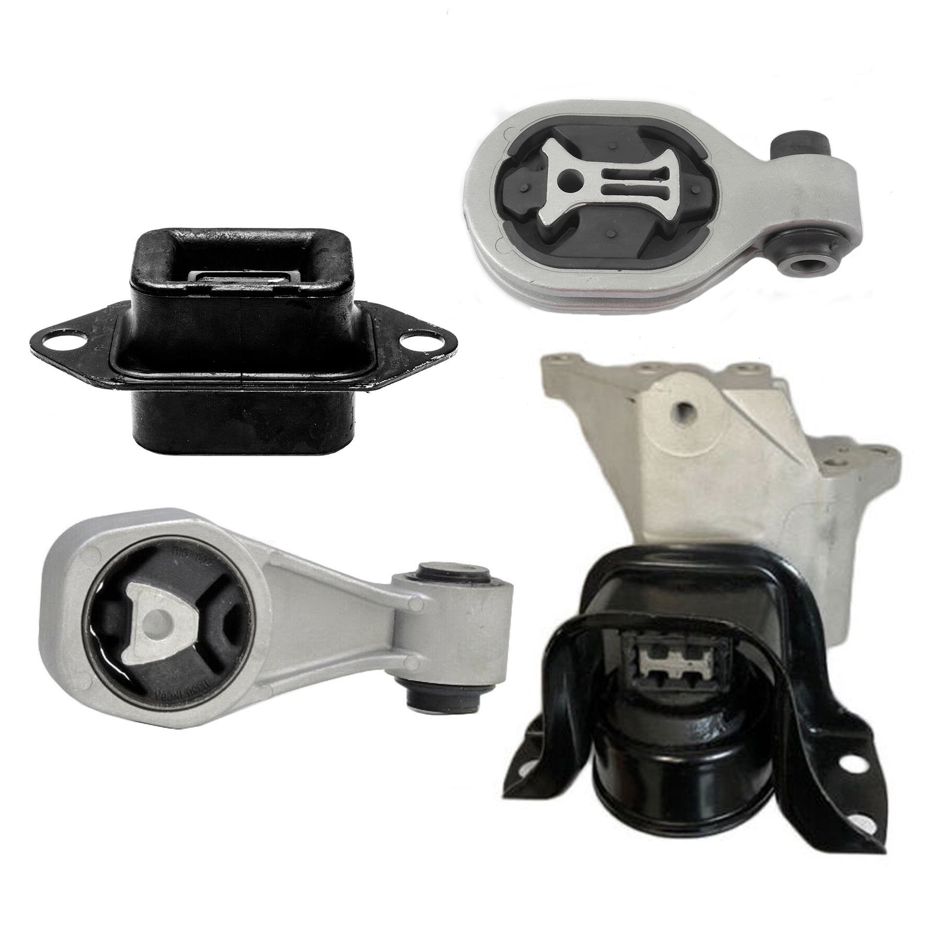 CF Advance For 11-15 Nissan Juke 1.6L FWD Engine Motor and Manual Transmission Mount Set 4PCS A7376 A7380 A7379 A7382 2011 2012 2013 2014 2015