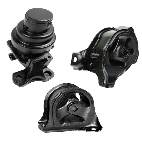 CF Advance For 94-95 Honda Accord 2.2L DX LX Engine Motor and Manual Transmission Mount Set of 3pcs 1994 1995 4500 6542 6549