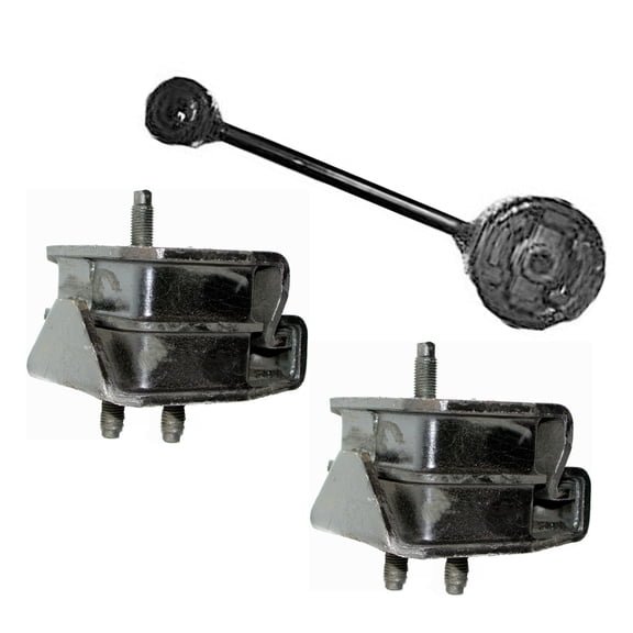 CF Advvance For 96-01 Subaru Forester Legacy 2.5L Front Left and Front Right and Front Engine Motor Mount Set of 3PCS A6712x2 A6716 1996 1997 1998 1999 2000 2001