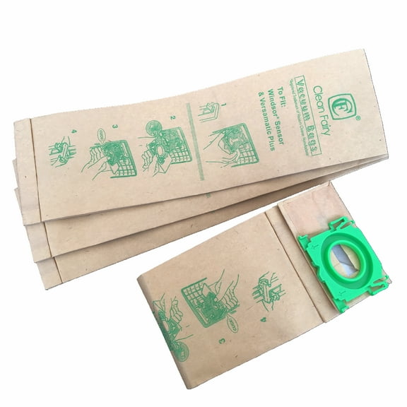 CF Clean Fairy 20pack Compatible with Windsor Sensor G & C Series Vacuum Bags 5300REP