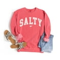 thumbnail image 1 of CF Colors Salty Sweatshirt, Beach Sweatshirt, Beach Lover Giftful, Summer Crewneck, Vacation Sweatshirt, Beachful Flamingo Shirt,, 1 of 2