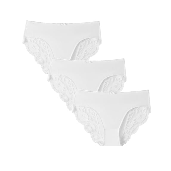 CF Womens Underwear Lace Bikini Panties Pack Stretch Women's Hipster Panties, Soft Comfort Ladies briefs Smooth Underpant(3W,XL)