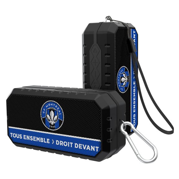 CF Montreal Endzone Solid Design Water Resistant Bluetooth Speaker