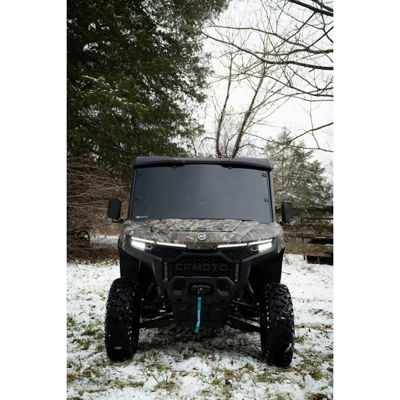 CF Moto UForce U10 2025 Pro Front Windshield Dark Tint