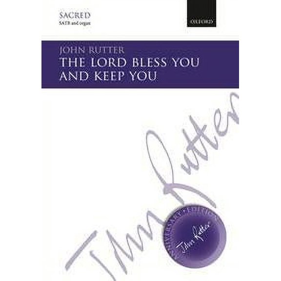 Pre-Owned CF Peters Rutter-The Lord bless you and keep you