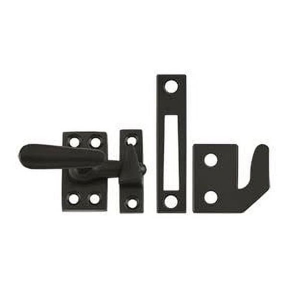 CF066U10B Window Lock; Casement Fastener; Small; Oil Rubbed Bronze Finish