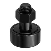 CF12 Cam Follower KR30 Needle Roller Bearing, Chrome Steel Track Runner Bearings, 19mm Roller Dia M12x1.5mm Male Thread Stud Type Black Oxide for Machine Tool Guide Rail