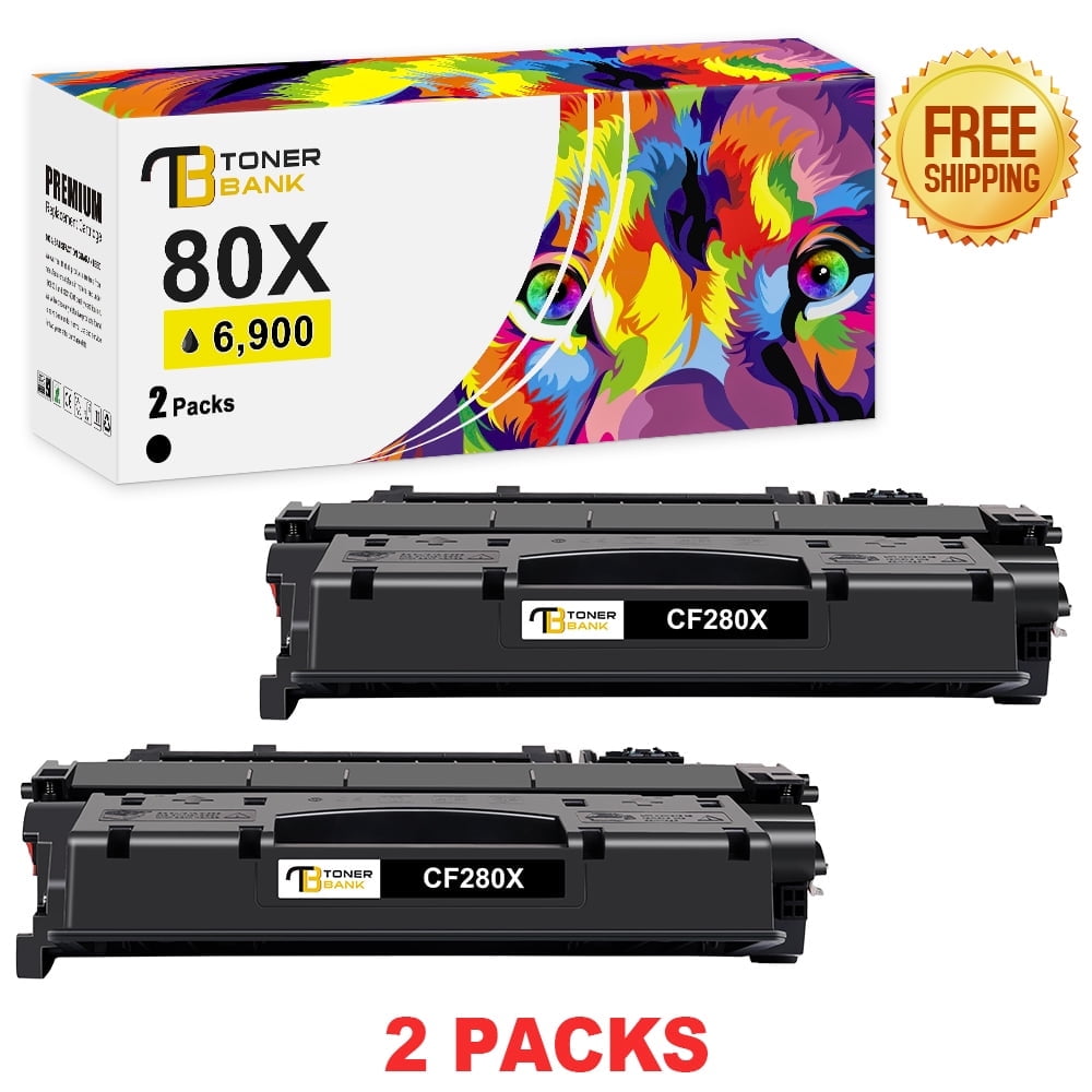CF280X 80X Black Toner Cartridges With Chip Compatible for 80A 80X CF280X CF280A cf280ad1 for LaserJet Pro 400 M401a M401d M401n M401dn M401dne M401dw MFP M425dn M425dw Printer Ink