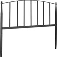 CF91002501BK Whitney Arched Metal Headboard Full/Queen Black