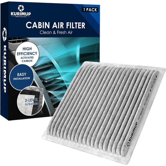CF9846A Premium Cabin Air Filter with Activated Carbon, Fit for Mazda MPV, Mitsubishi Endeavor/Galant, Subaru Legacy/Outback/Tribeca, Toyota 4Runner/Celica/FJ Cruiser/Prius/Sienna