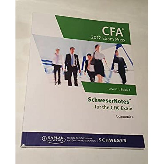 Pre-Owned CFA 2017 Exam Prep/Level 1 Book 2/ Economics 9781475440942