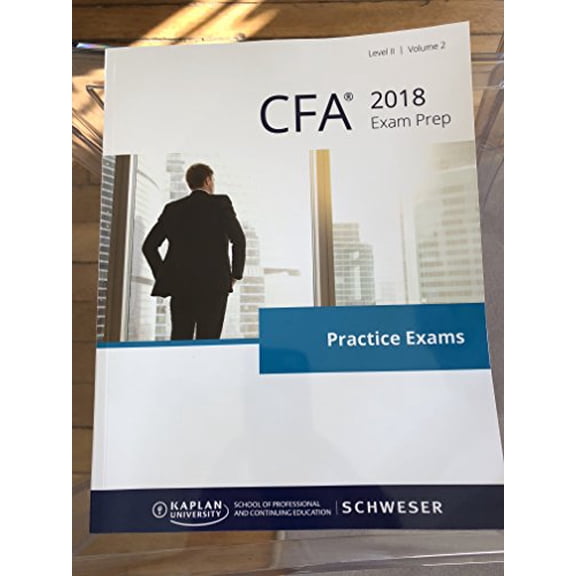 Pre-Owned CFA 2018 Level 2 Practice Exams - Volume 2 Paperback