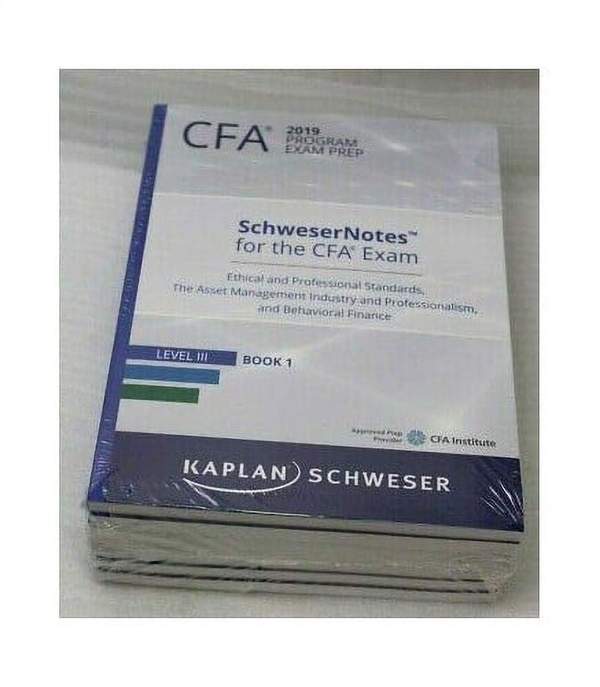 CFA level 1 SchweserNotes 2019 語学・辞書・学習参考書 2024 CFA