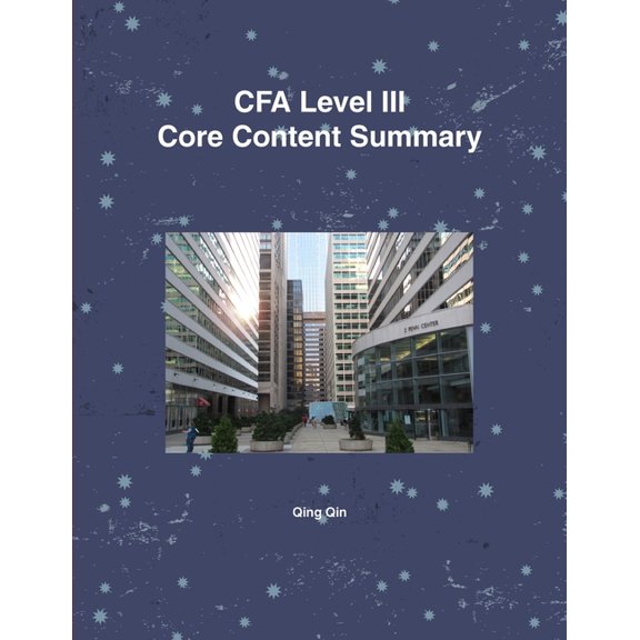 CFA Level III Core Content Summary, (Paperback)