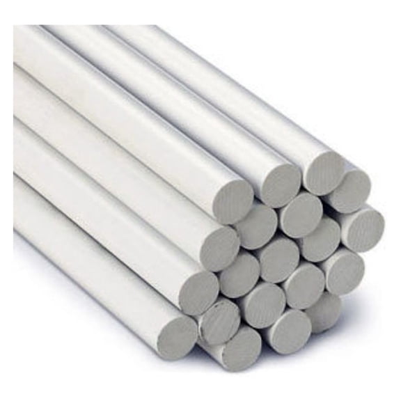 CFD Fiberglass Posts 3/8"" x 5' Coated FGL Fence Posts 20 / BDL, Standard
