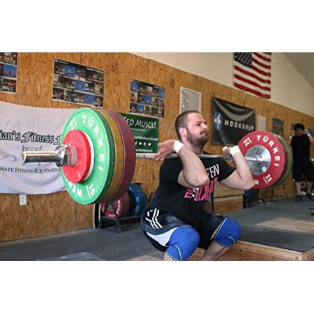 CFF 2.0 kg Competition Rubber Fractional Weight Plates - Pair…