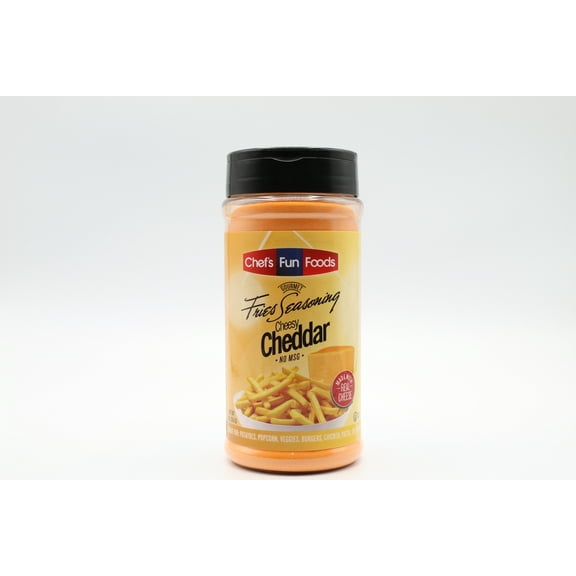 CFF Gourmet Fries Seasoning - Cheesy Cheddar Powder Seasoning, 10 oz