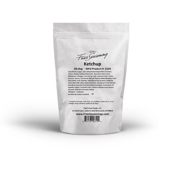 CFF Gourmet Fries Seasoning - Ketchup Powder Seasoning, 2 LB