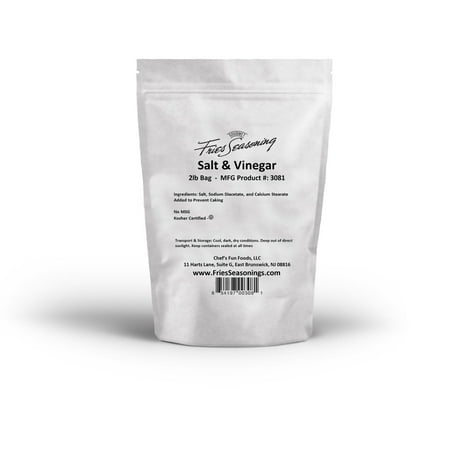 Gourmet Fries Seasonings Salt and Vinegar, 2 Pound, 32 Ounce (Pack of 1)