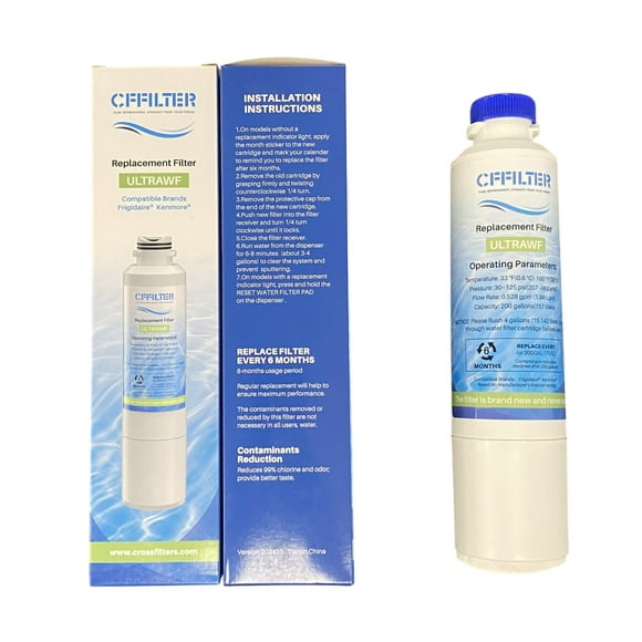 CFFILTER Compatible with Samsung HAFCIN/EXP Refrigerator Water Filter DA2900020B PACK OF 2