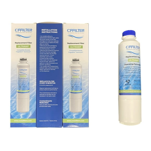 CFFILTER Compatible with Samsung HAFCIN/EXP Refrigerator Water Filter DA2900020B PACK OF 3