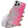 CFHADD-Luminous Effect Moving Quicksand Back Case Cover for iPhone 13 ...