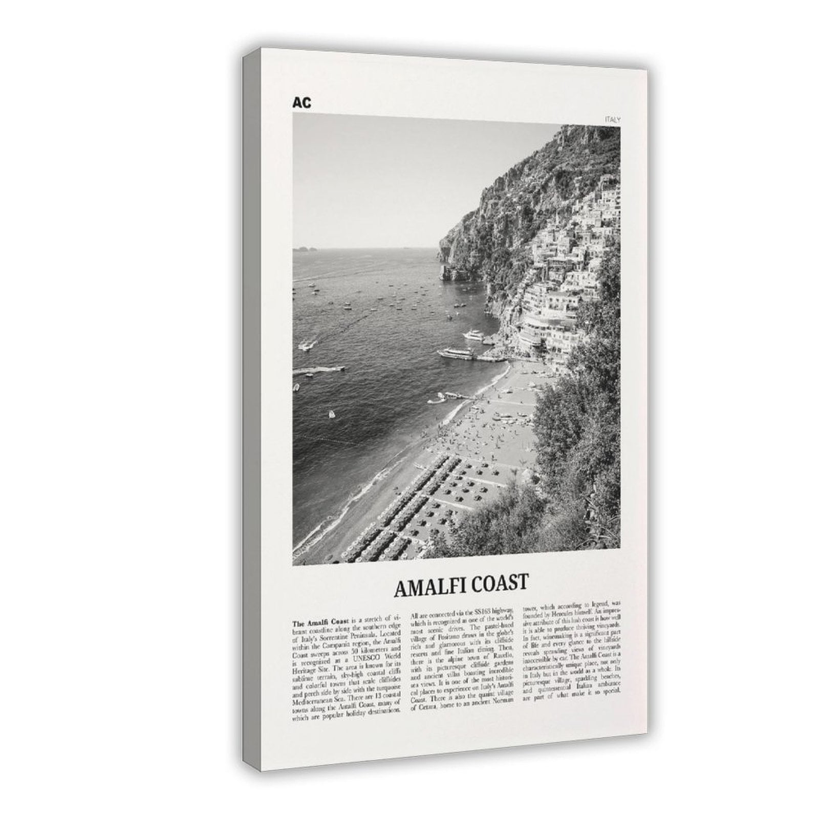 CFIOZYOS Amalfi Coast Print Black - CFIOZYOS Amalfi Coast Print Black White Amalfi Coast Wall Art Amalfi Coast Poster Amalfi Coast Photo Amalfi Coast Wall D Cor Amalfi Map Canvas Poster Ee5e0fd7 Ac42 4fd2 Bdc0 1cc8b831f7d5.5ab75b58558d29b52196378e9bc38e03