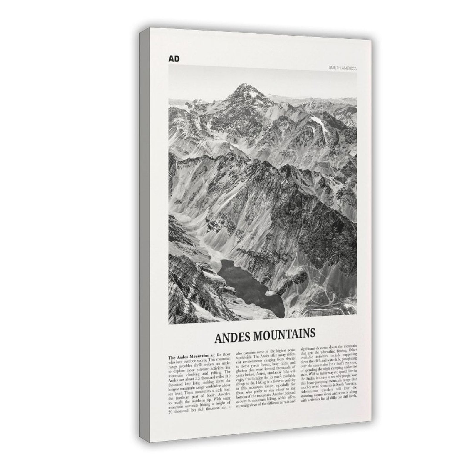 CFIOZYOS Andes Mountains Print - CFIOZYOS Andes Mountains Print Black White Andes Wall Art Andes Poster Andes Photo Andes Map Andes Wall Decor South America Canvas Wall Art Print Pos A9d2dfc7 125e 49f9 9237 4328d15dd981.c21a61cb1eccf8081ceb2e91c03e72be
