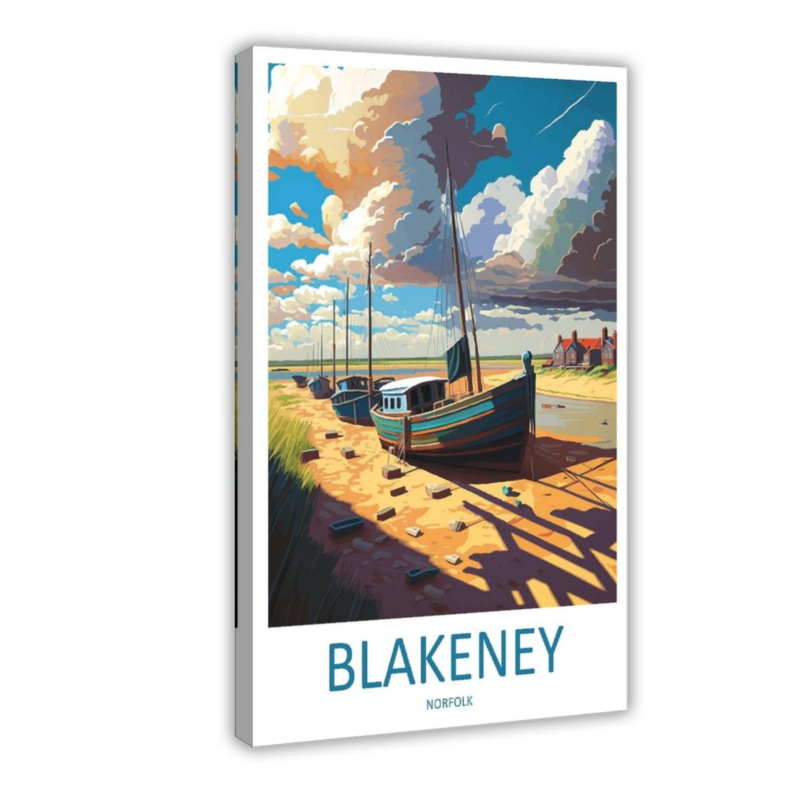 CFIOZYOS Blakeney Travel Print Blakeney Décor Blakeney England Gift ...