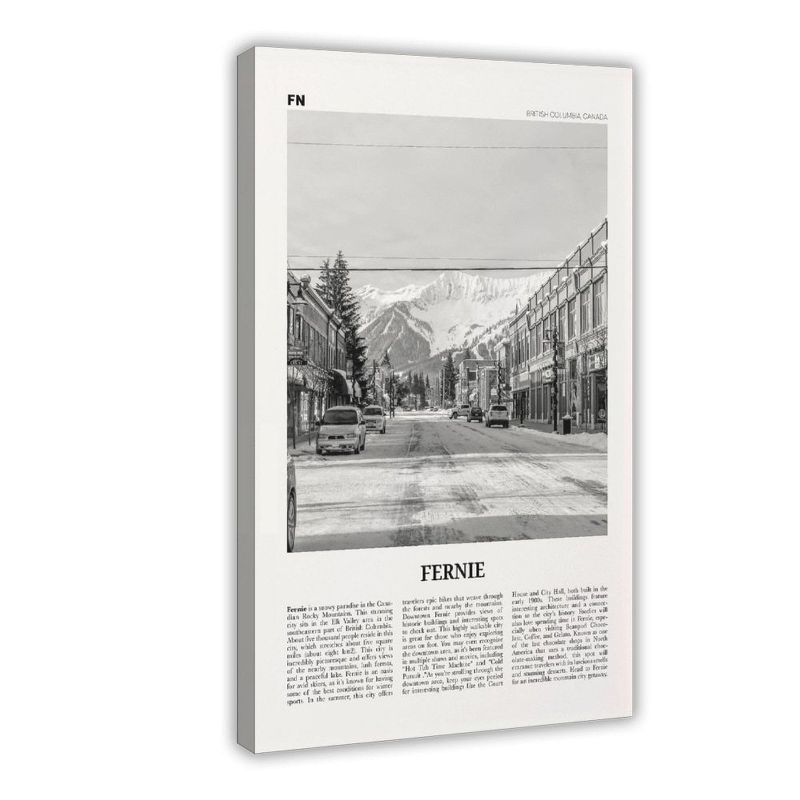 CFIOZYOS Fernie Print Black And - CFIOZYOS Fernie Print Black White Fernie Wall Art Fernie Poster Fernie Photo Fernie Wall D Cor Fernie Map British Columbia Canada Canvas Poster Wall 1ffdf69c Dbbf 4d42 82d4 91e044e5757b.dd8f17736f0d1a00908814f9b3b09419