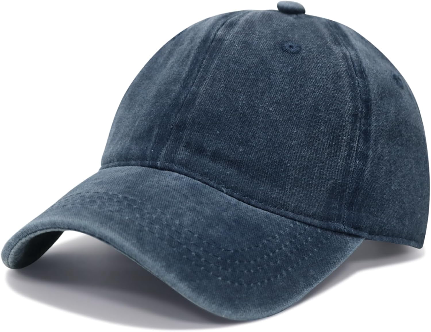 Vintage 60th Birthday Baseball Cap - Funny Embroidered Cotton Hat, Adjustable Washed Denim Style