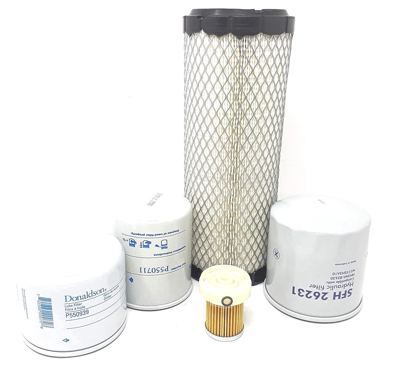 JZGRDN Filter Maintenance Kit Compatible with Kubota L3800 L3700SU L3400 L3200 L2800