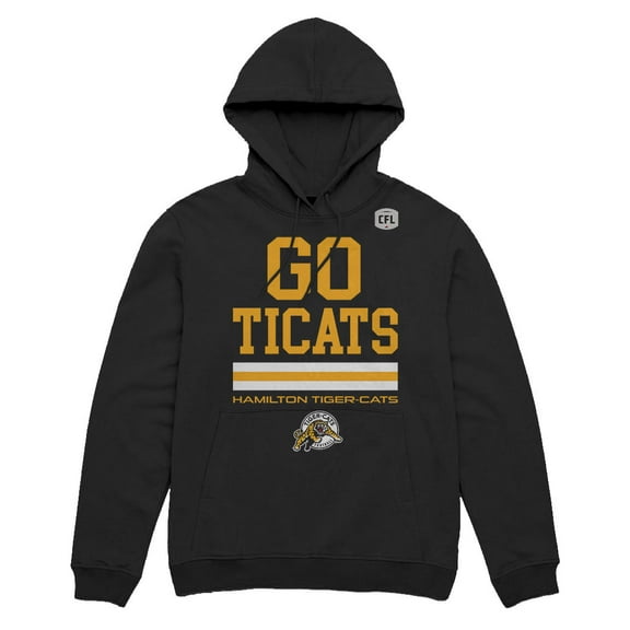 CFL Go Ticats Black Medium Hoodie