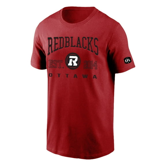CFL Ottawa Redblacks Est. 2014 red Medium T-Shirt