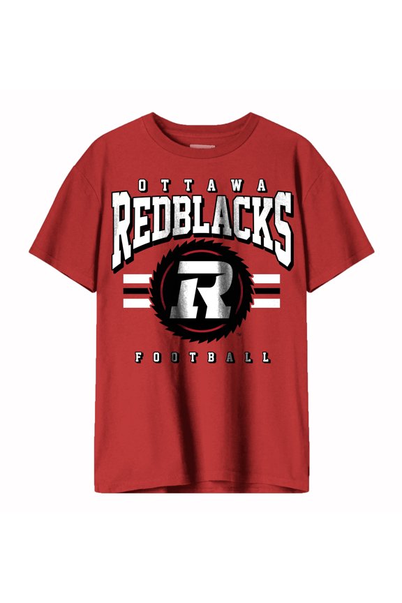 CFL Ottawa Redblacks Varsity Red Large T-Shirt