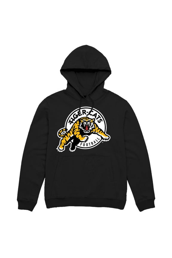 CFL Tiger Logo Black Medium Hoodie