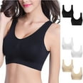 thumbnail image 1 of CFLVAEK 2 Pack Plus Size Sports Bras for Women Seamless High Impact Sports Bra Comfy Full Figure Wireless Workout Bras XXXL, 1 of 7