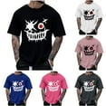 thumbnail image 1 of CFLVAEK Funny Graphic Tees Men Big and Tall Short Sleeve T Shirts Summer Casual Round Neck Tshirt Red L, 1 of 5
