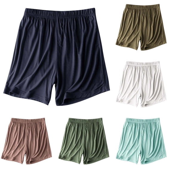 CFLVAEK Modal Shorts for Women Plus Size High Waisted Lounge Shorts Casual Summer Wide Leg Sleep Shorts Coffee XL