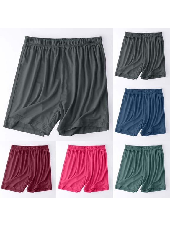 Modal Soft Womens Pajama Shorts Plus Size High Waisted Sleep Shorts Loose Fit Lounge Shorts Beach Vacation Comfy Shorts Hot Pink XL